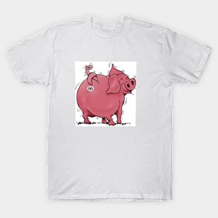 national pig day  funny Pigs T-Shirt